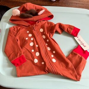 3–6 month Deer romper